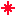 animated graphic of a red star