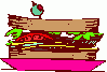 graphic of a sandwich