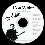 graphic of CD "Don White Live in Michigan"