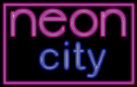 Neon graphics from Neon City